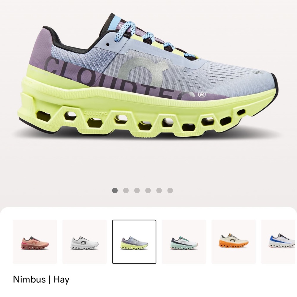 Woman’s on cloud monster shoes